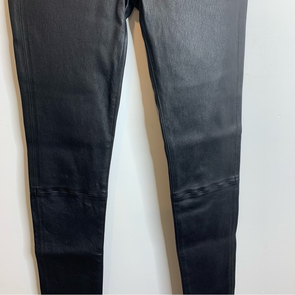 Rudsak MERCEDES WOMEN'S LEATHER PANTS Black - Picture 5 of 10